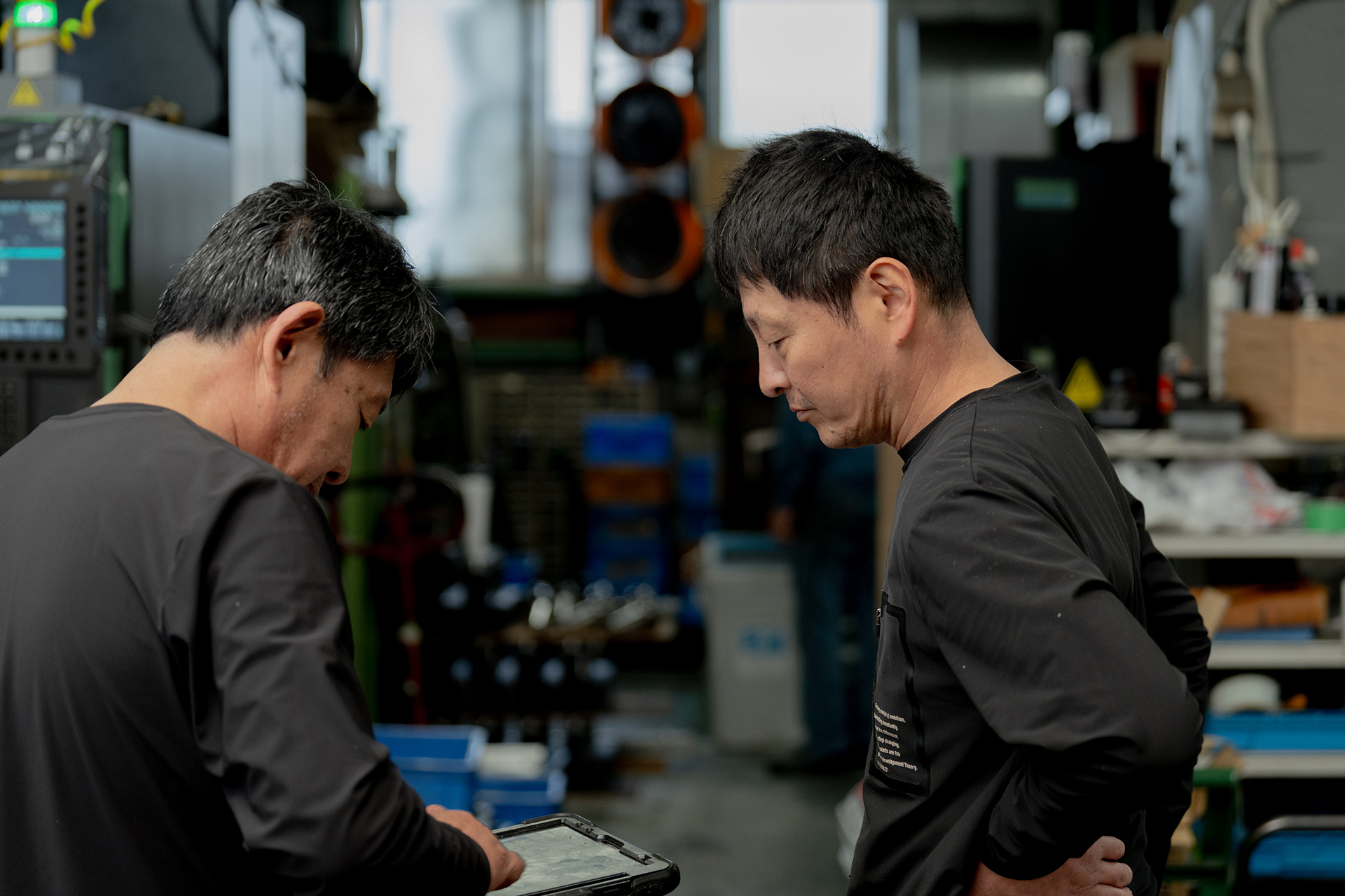 社員の働いているところ写真
